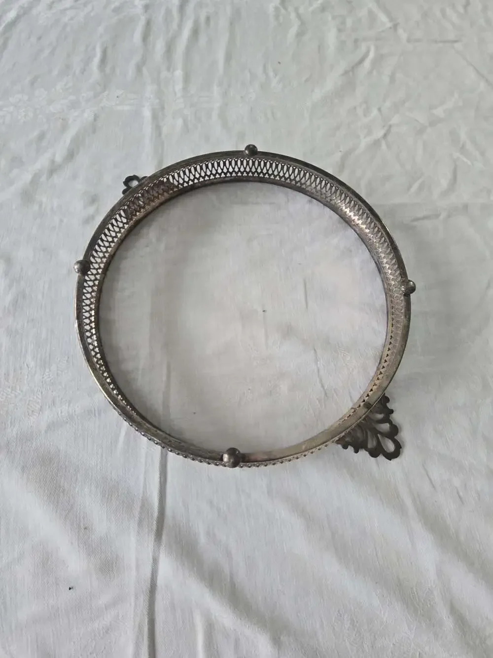 Three Footed Chafing Dish Casserole Warmer Italy EZP Silver Plated